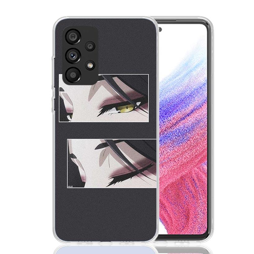 Аниме Милые Глаза Девушки Чехол для Телефона Для Samsung Galaxy A52 A32 A22 A12 A02S A50S A30S A51 A31 AA71 Note 20 Ultra 10 S10 Plus Galax