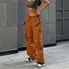 Autumn Casual Loose Cargo Pants Fashion Women Pants Drawstring Waist Office Pants Street Work Joggers Trousers Pantalon 28426