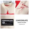 CHOCOOLATEit Men's American High Street Starry Sky Round Neck Knit Sweater