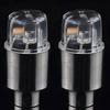 1Pcs Round Valve Cap LED Light Wheel Tyre Lamp for Car Motorbike Bike YS