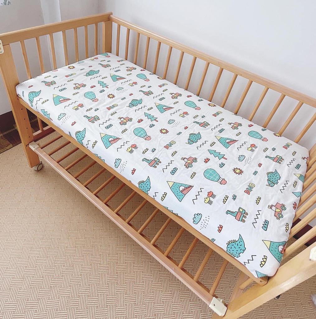 Новорожденный Хлопковая Марля Простыня на Резинку для Детской Кроватки - Чехол для Детского Матраса