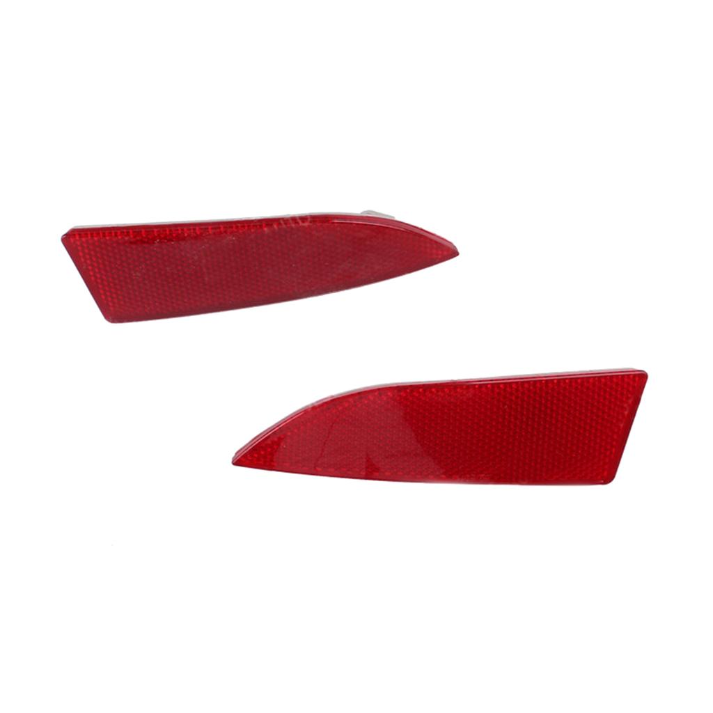 Car Rear Bumper Reflector Left/Right Side for E83 X3 07-10 Bumper Trim Red Reflector 63147162218 63147162217 Light Cover