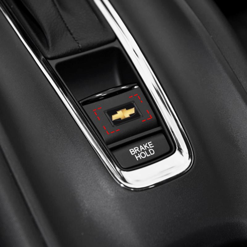 2/5/10 шт. Наклейки с 3D эмблемой логотипа автомобиля на руль из углеродного волокна для Chevrolet Cruze Equinox Captiva Trax Malibu Tahoe Impala Sonic