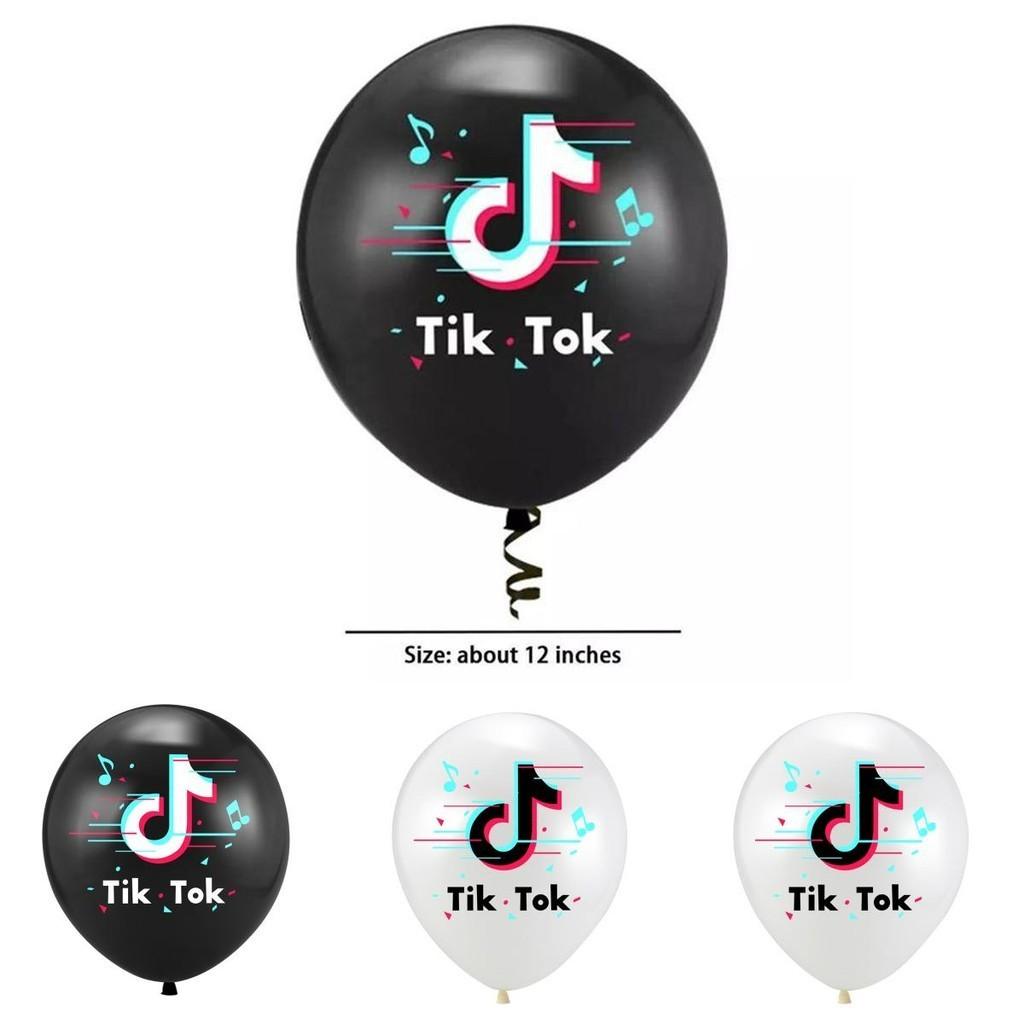 Привлекательный латексный шар в стиле TikTok для ярких украшений на день рождения