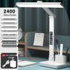 Rechargeable Eye-Protection Desk Lamp with Clock for Children and College Students