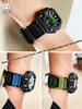 Для спортивных часов Casio G-SHOCK GA-900 GA700/750 GA110GB/100/120 Черно-золотой Черный Воин Модифицированный Нейлоновый Холщовый Ремешок Аксессуары