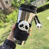 Insulated SUS316 Ceramic Stainless Steel Panda Coffee Mug BPA FREE Travel Mug 520ml 17oz Free Carry Freesip and Spout Twist On Lid Best Cup