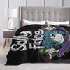 Sally Face  Blanket  Soft Street Trend Plush Throw Blanket For Boy Girl Bedroom Flannel Bedspread Bed Cover