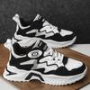 Мужские дышащие кроссовки большого размера Новые летние нескользящие удобные повседневные модные кроссовки для бега с завязками Вырезанные