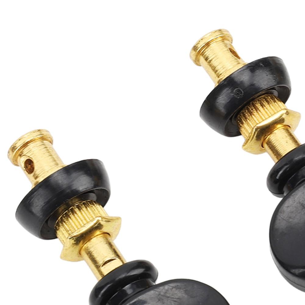8PCS Metal, Plastic Ukulele Tuners Black And Golden Ukulele Tuning Keys Ukulele Tuning Peg  Ukulele