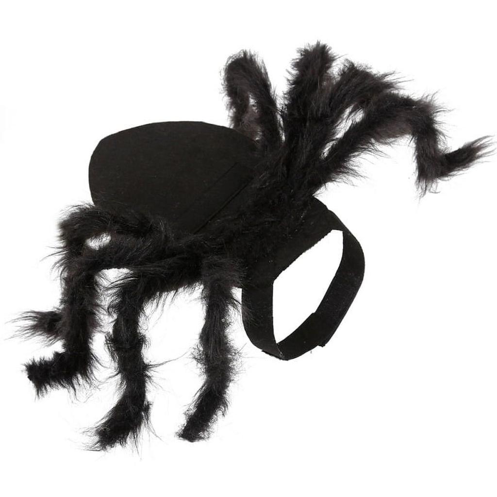 Pet Dog Halloween Spider Costume, Cat/Puppy Cosplay Spider Harness Costume Halloween Pet Dress Up Costumes Outfit, S