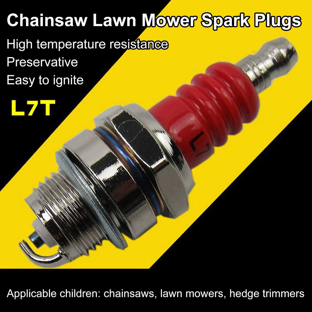 Трехсторонняя свеча зажигания L7T, 2-тактный электрод, бензиновая бензопила, кусторез, двигатель 2500 3800 4500 5200, замена