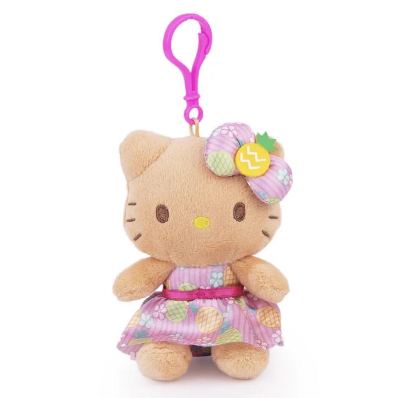Плюшевая брелок-брелок Sanrio Hello Kitty с мягким коротким ворсом для девочек и коллекционеров