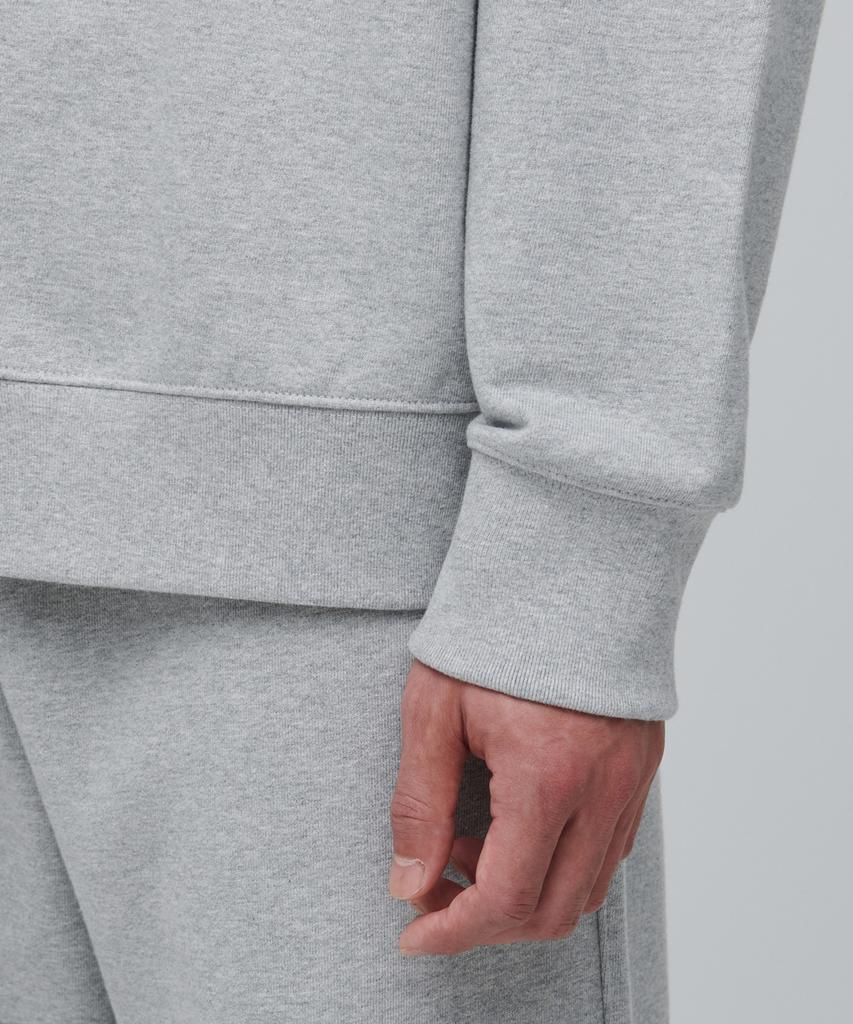 MUSINSA STANDARD Heavyweight Oversized Sweatshirt [Medium Grey]