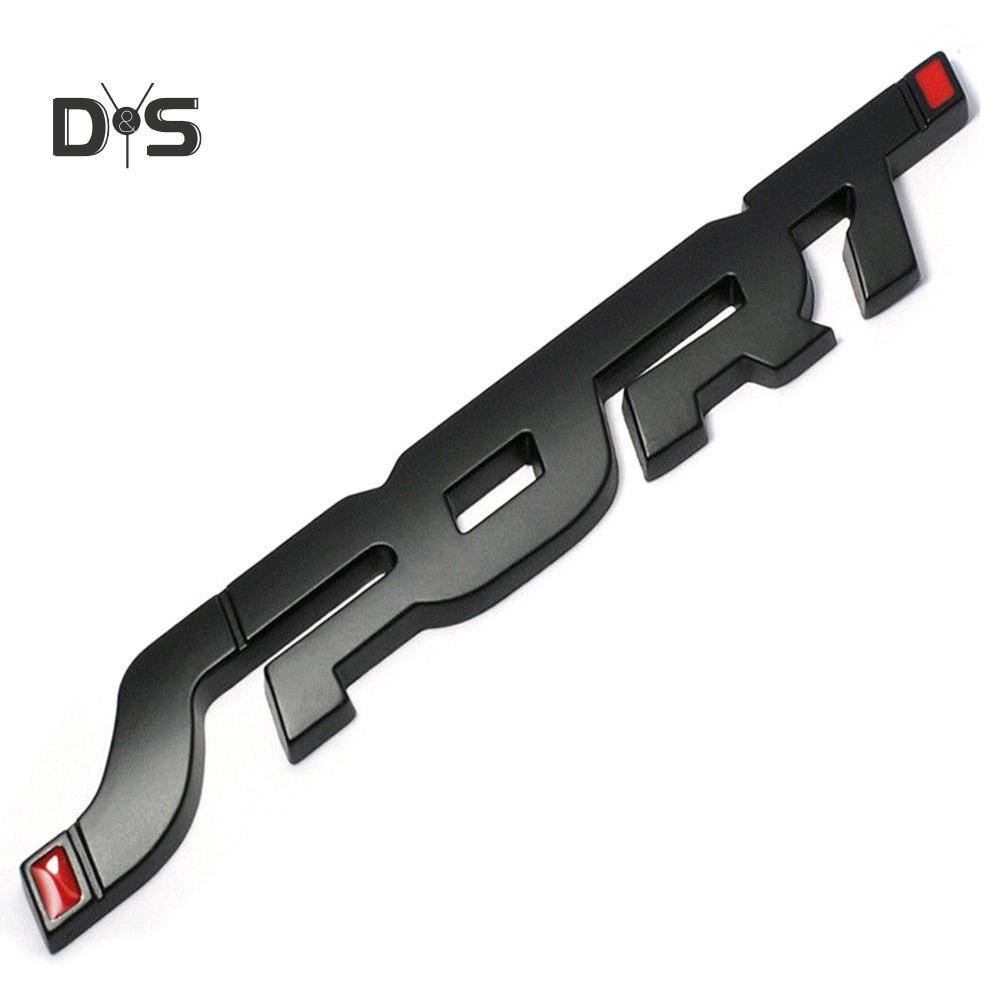 Автомобильные аксессуары, спортивный значок на крыло багажника, металлическая наклейка на автомобиль, украшение