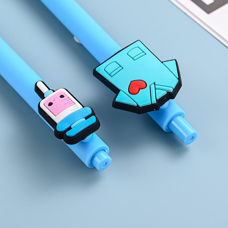 Креативная мультяшная больничная серия ярких цветов, нейтральная ручка для медсестры и доктора, 0,5 мм, гелевая ручка с черными чернилами, принадлежности для клиники