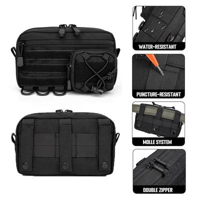 1000D Molle Admin Pouch EDC Organizer Hunting Bag Utility Tools Bag Waist Bag Outdoor Fanny Pack для охоты, скалолазания, велоспорта