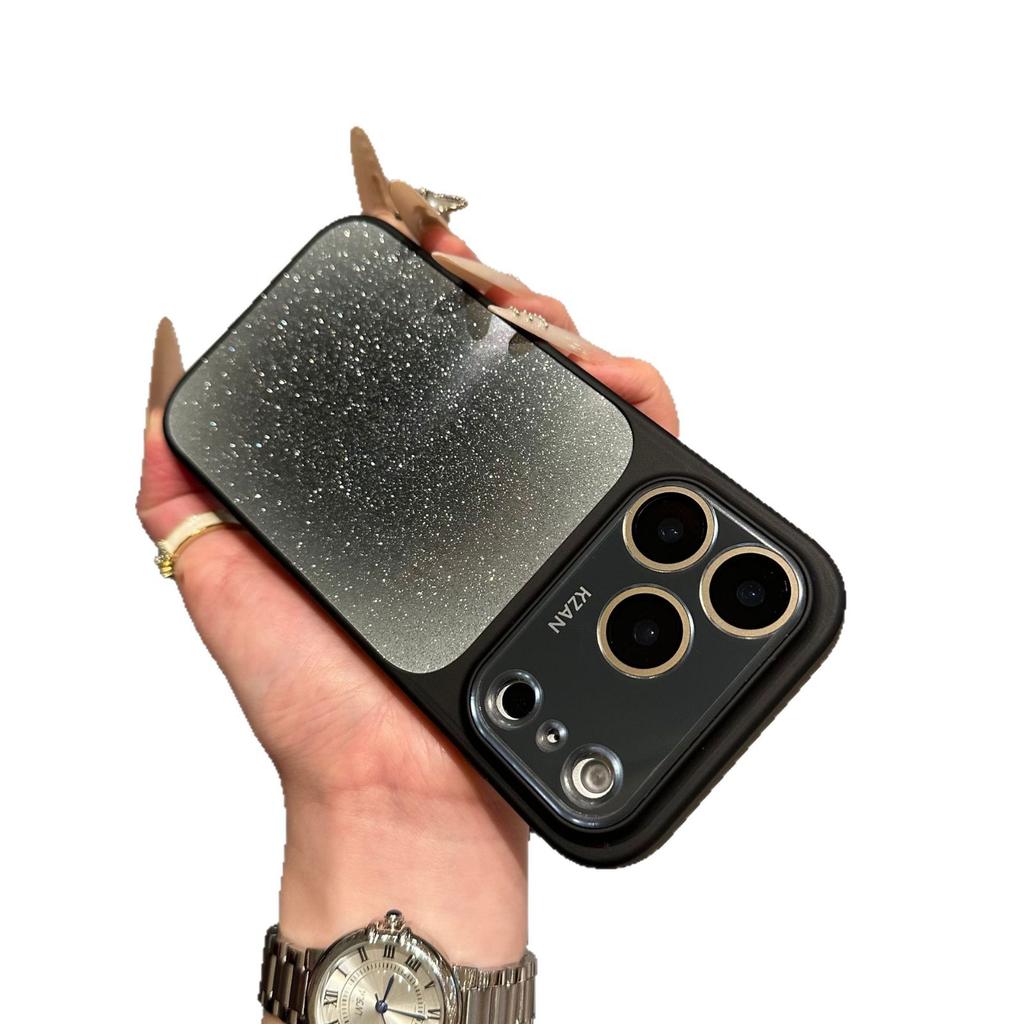 17 Применимо для iPhone16promax блестящий градиент 16 Apple 17pro чехол для мобильного телефона 17promax защитный чехол