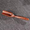 Vintage Tea Spoons Wood Chinese Kungfu Tea Scoop Shovel Wooden Scoop for Coffee Powder Spice Leaf Tea Spoon Accessories
