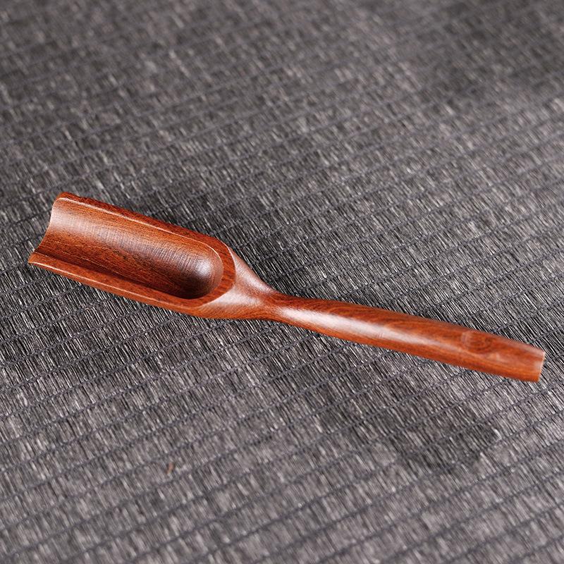 Vintage Tea Spoons Wood Chinese Kungfu Tea Scoop Shovel Wooden Scoop for Coffee Powder Spice Leaf Tea Spoon Accessories