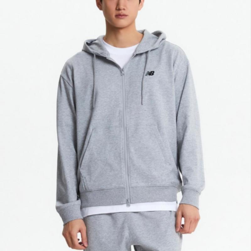 New Balance Essentials Однослойная сетчатая толстовка на молнии с капюшоном B1 Nbmdf21403 16 19 Ac