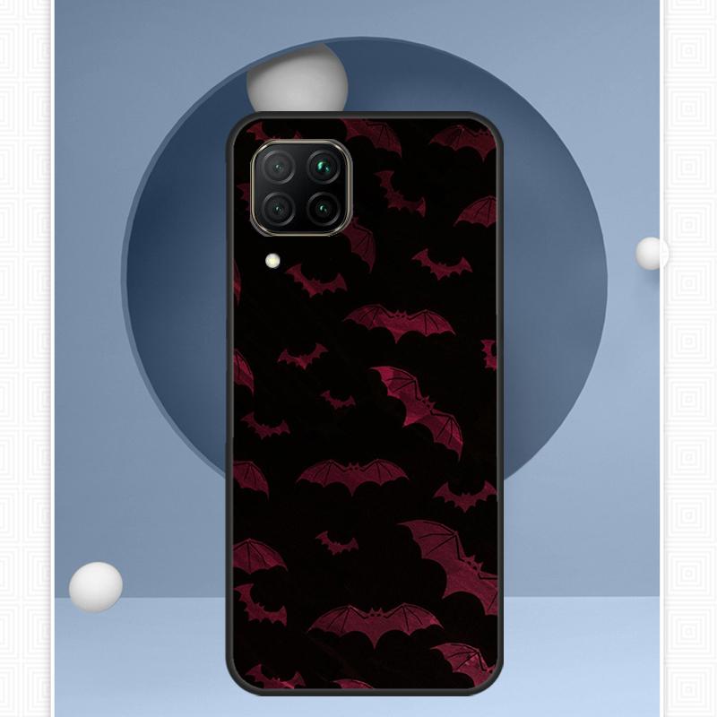 Goth Vampire Bat Gothic For Huawei Nova Y72 Y90 Y61 Y91 Y60 Y70 12s 12i 11i 8i 9 10 SE P20 P40 Lite P60 P30 Pro Case