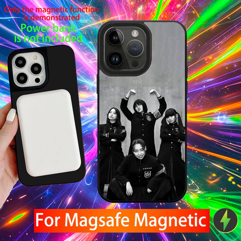 ATARASHII GAKKO Suzuka Jpop Phone Case For iPhone 16,15,14,13,12,11,Pro,Max,Plus,Mini,SE New Magsafe Magnetic Wireless Charging