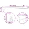 Retractable Awning Multicolor 600 x 300 cm Fabric and Aluminum