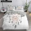 Комплект постельного белья Dream Catcher Элегантный пододеяльник в стиле бохо Queen Twin Полное этническое одеяло Single Double King Покрывало для кровати