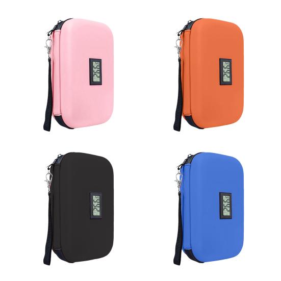 Сумка-холодильник для инсулина Yousheng с термометром, сумка-холодильник для диабетиков, сумка-холодильник для путешествий, сумка-органайзер для хранения инсулина