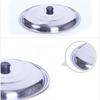 Practical Stainless Steel Lid for Cooking Pans and Casseroles 32cm Diameter