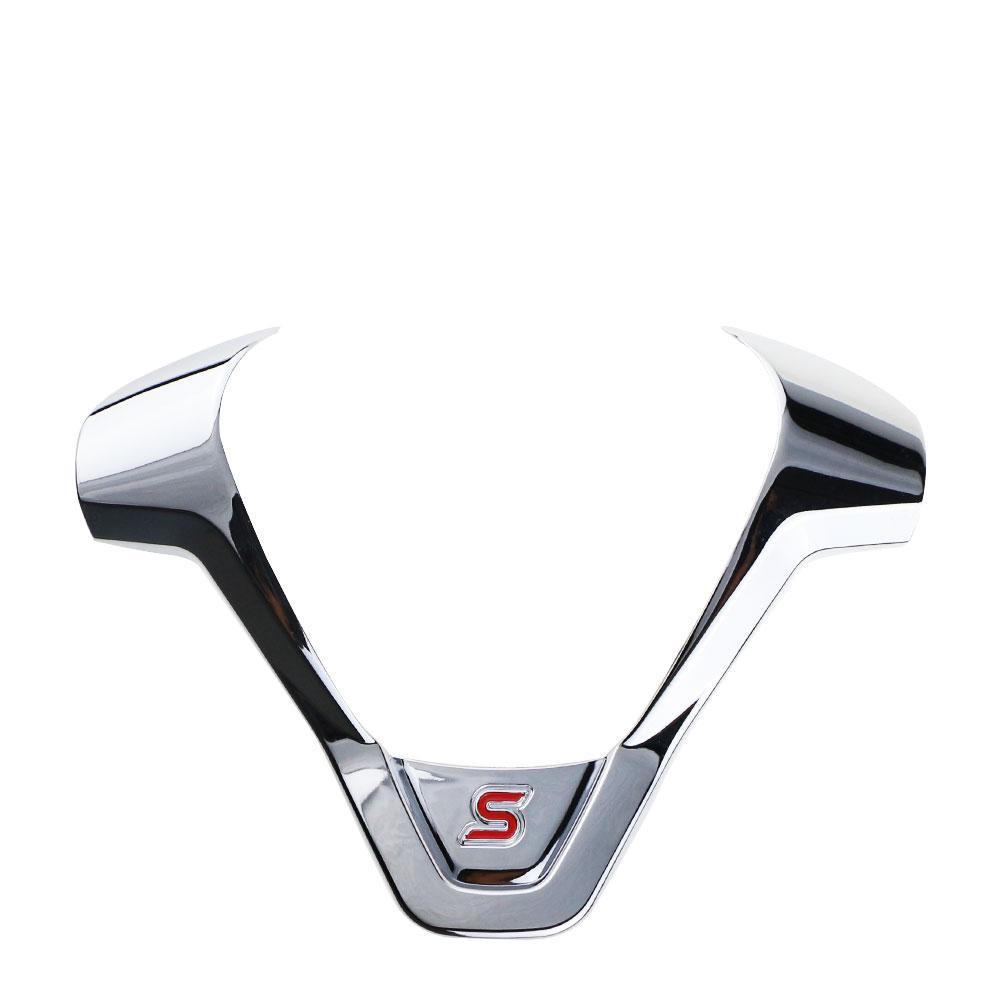 Защитные наклейки на руль автомобиля из АБС-пластика с блестками для Ford New Fiesta Ecosport 2009-2016