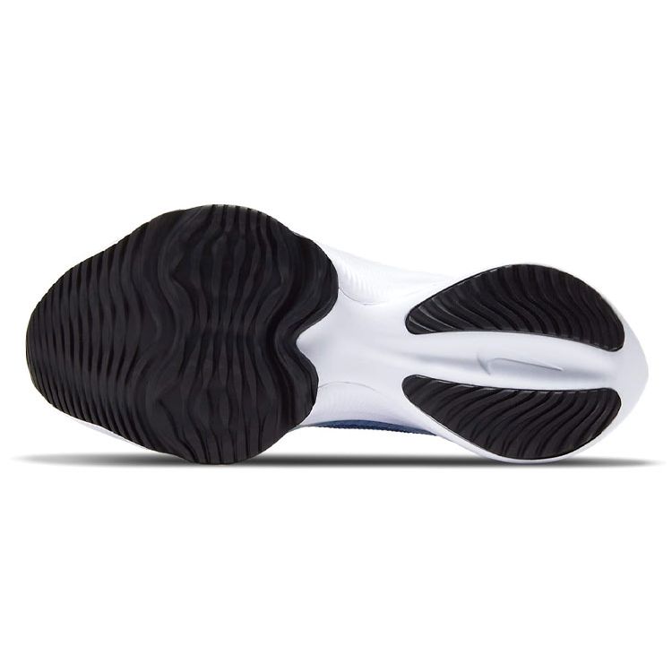 Nike Air Zoom Tempo NEXT% Flyknit сине-белые женские кроссовки Royal-Pulse Blue-Tint Black CI9924-400