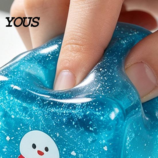 Сенсорные игрушки для снятия тревоги Рождественские блестящие кубики-сквиши, Мягкие кубики-фиджеты из ТПЭ с мальтозой, Подарочные слепые коробки, Праздничное снятие стресса, Забавная настольная игрушка-антистресс