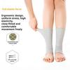 1/2Pairs Bamboo Foot Sleeves Ankle Brace Compression Socks Foot Pain Relief Pressure Relief Lightweight Foot Muffs Protective Gear