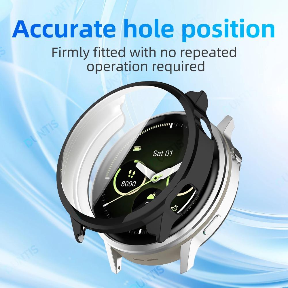 Чехол для Garmin Venu 4 41MM 45MM Мягкий ТПУ Защитная крышка экрана Защитный бампер со всех сторон для аксессуаров Venu4
