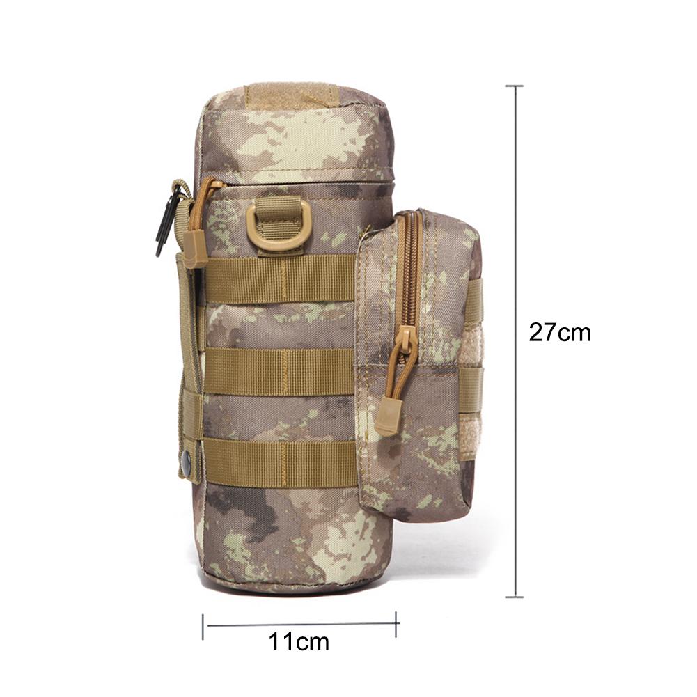 Тактический Чехол для Бутылки Воды Molle Портативный Чехол-Фонарь для Активного Отдыха Туризма Пешего Туризма Рыбалки Тактический Подвесной Чехол для Бутылки