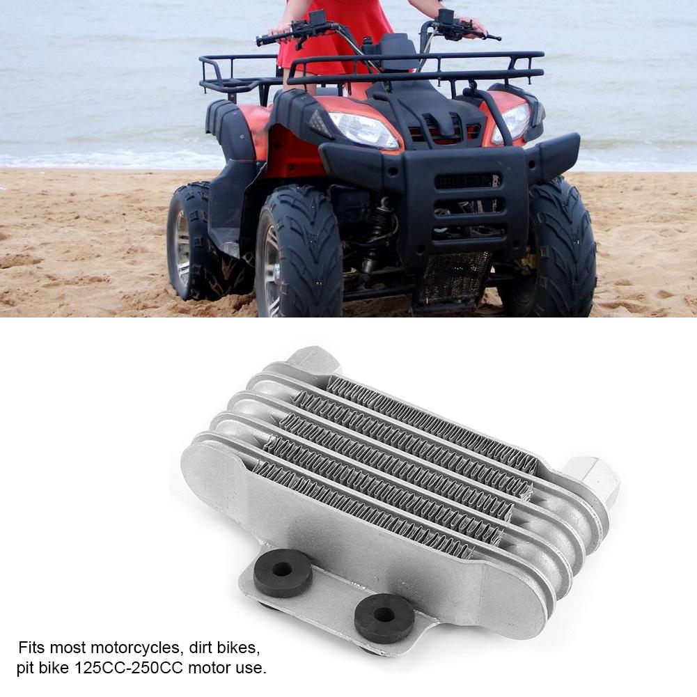 5-рядный универсальный масляный радиатор двигателя, замена радиатора охлаждения для 125?Мотоцикл для мотокросса 250CC