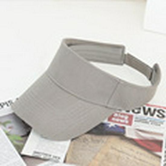 Летняя унисекс-топлес спортивная шляпа от солнца - корейский стиль однотонная повседневная кепка