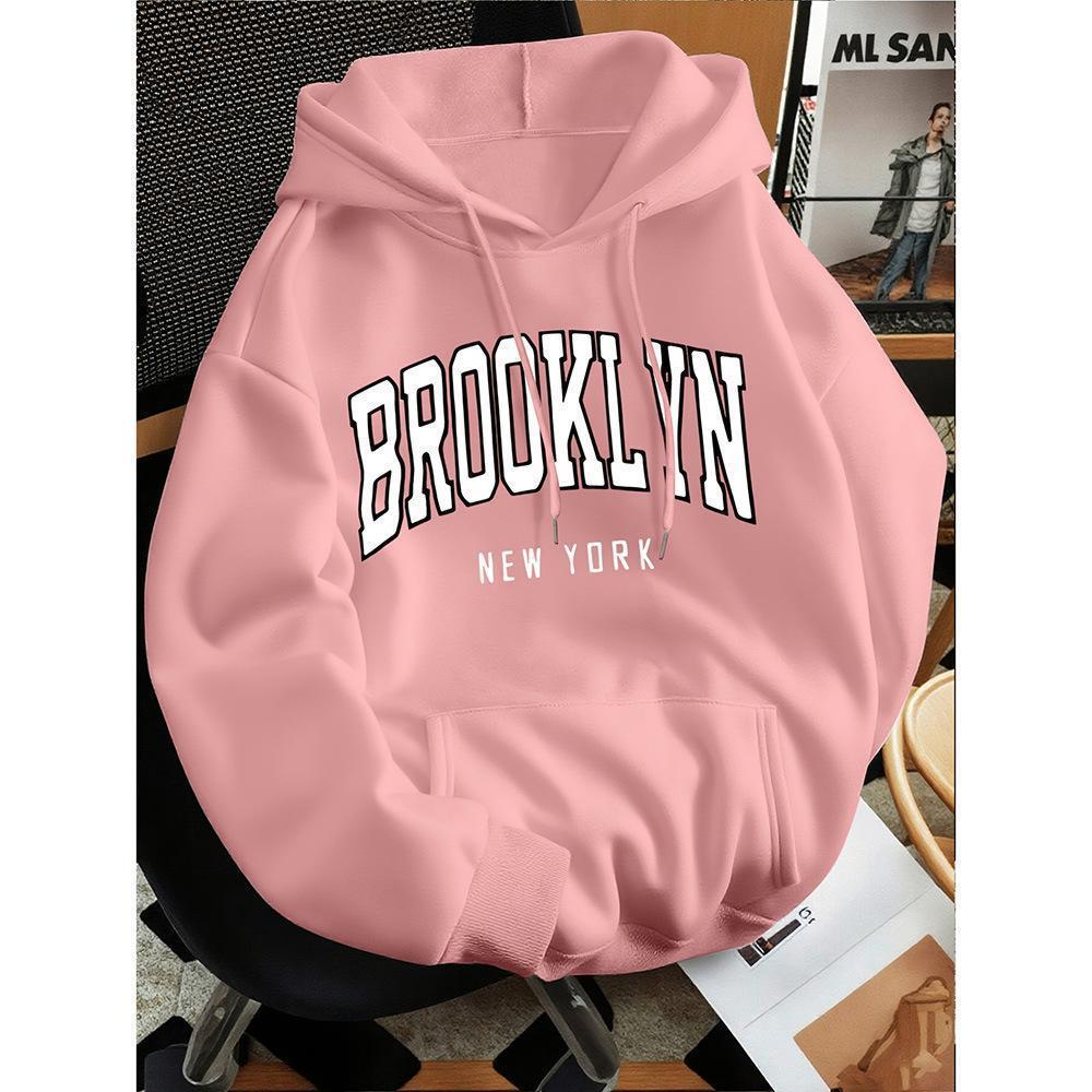 Повседневный свободный худи-свитшот, весна/осень 2025