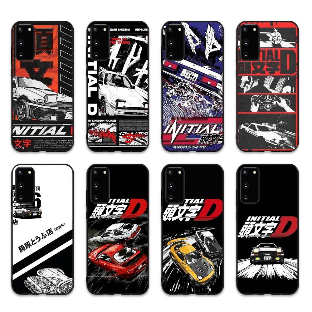 Аниме про гонки Initial D Чехол для телефона для Samsung S 24 Fe 25 Ultra Plus 20 Lite 21 30 22 23 24 22 Ultra 5G Fundas