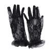 Floral Side Driving Gloves Breathable Summer Lace Women Gloves Lace Gloves Short Gloves Mittens