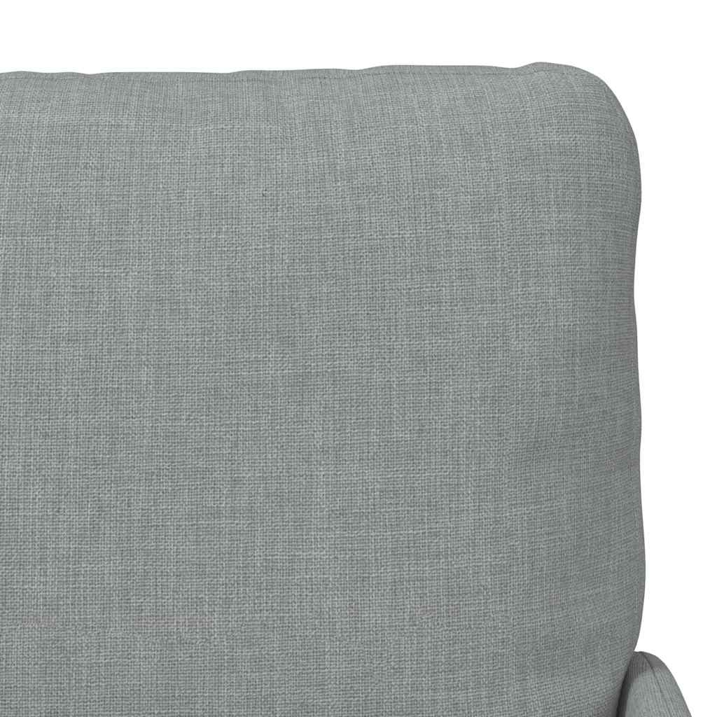 Sofas with Cushions 55 cm Light Grey Plywood