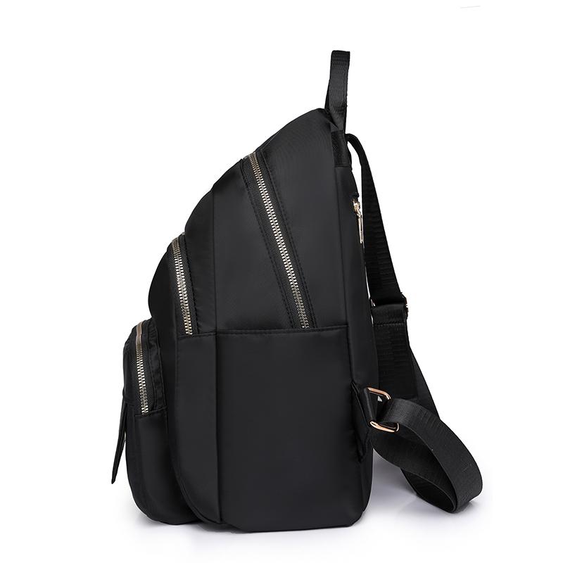 Women's Large Capacity Backpack Solid Color Commuter Bag for Women