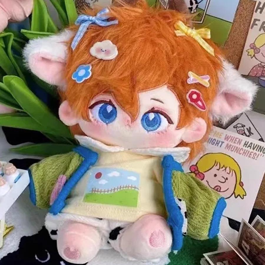 Набор одежды для плюшевой куклы 20 см - Хлопковая кукла, носимый набор одежды