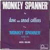 7-дюймовая пластинка DAVE  ANSEL COLLINS  Monkey Spanner 6134003 Fontana 1971 Франция Регги Ска Даб Б/у