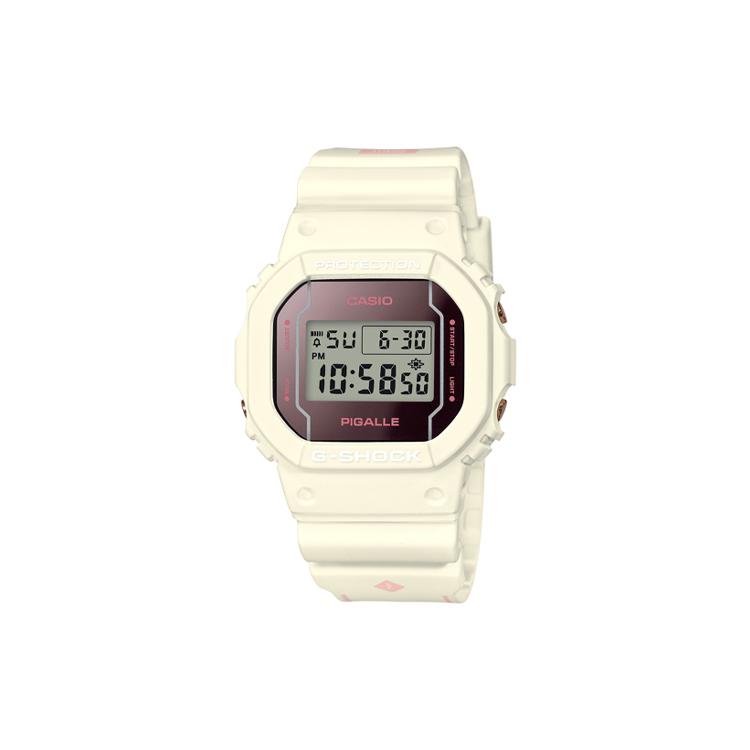 Casio Женские часы серии G-SQUAD Красные DW-5600PGW-7PR DW-5600PGW-7PR