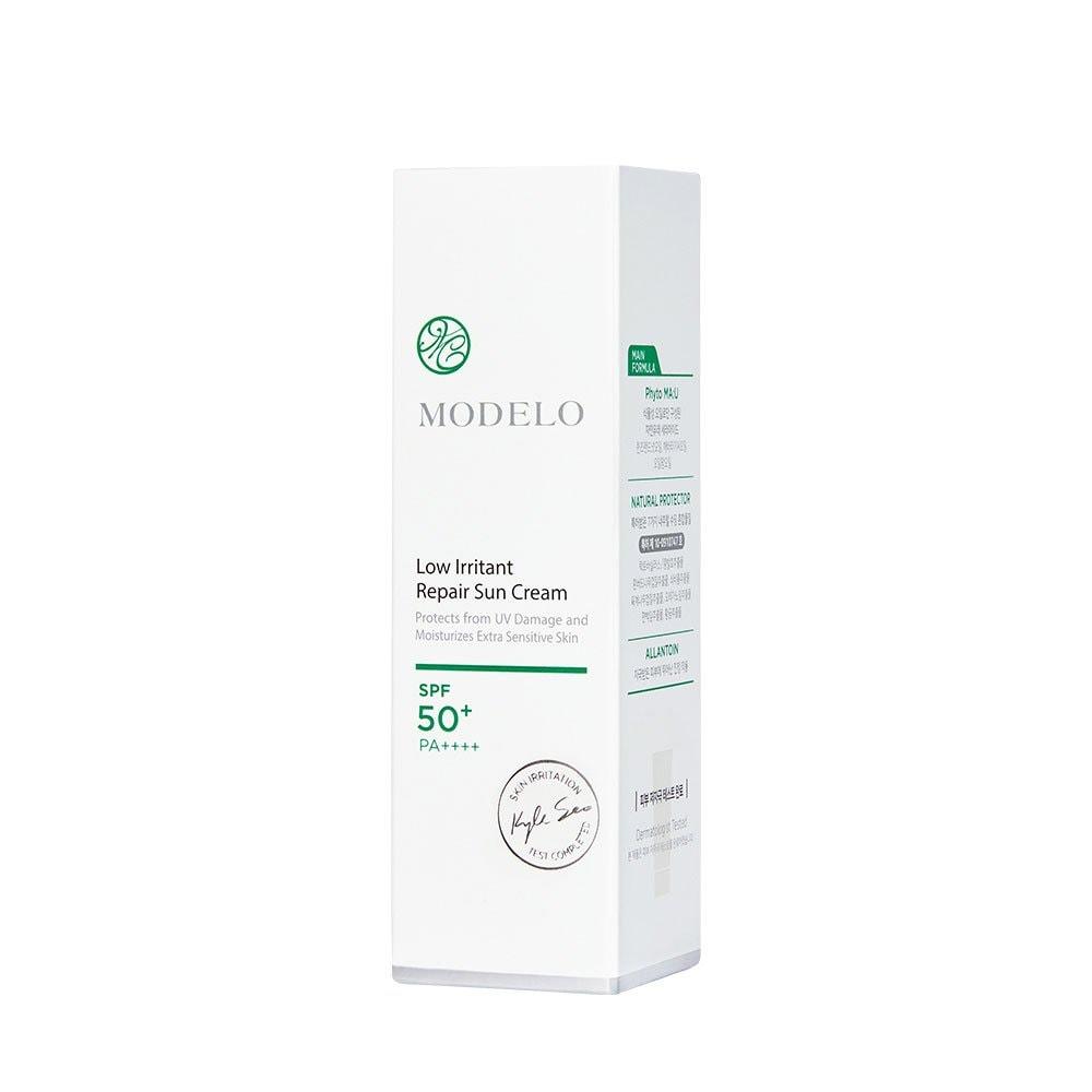 Модель гипоаллергенный восстанавливающий тонизирующий солнцезащитный крем 50 мл (SPF50 + PA ++++)