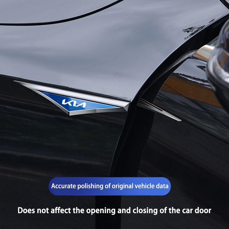 BTSOM1 3d alloy car stickers car accsesories accessory 2pcs for Kia Rio Soul Cerato Soent Sportage Picanto K5 Forte Ceed ProCeed Stonic