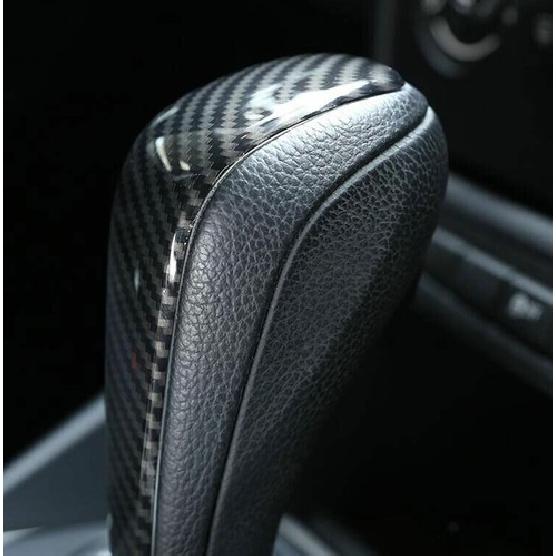 Carbon Fiber 2010-2015 Car Central Console Gear Shift Knob Cover For BMW X1 E84